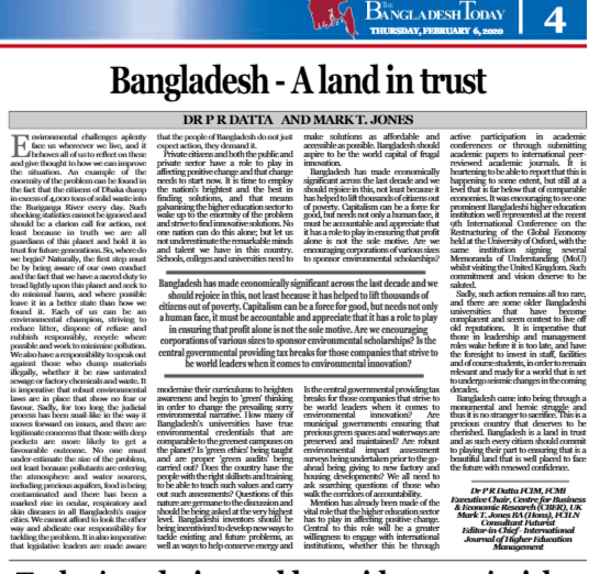Bangladesh-A land in Trust by The Bangladesh Today