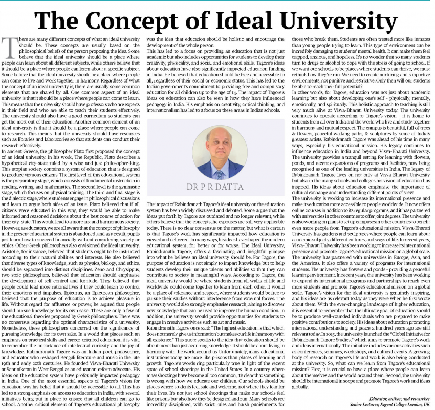 The daily Messenger by The Concept of Ideal University