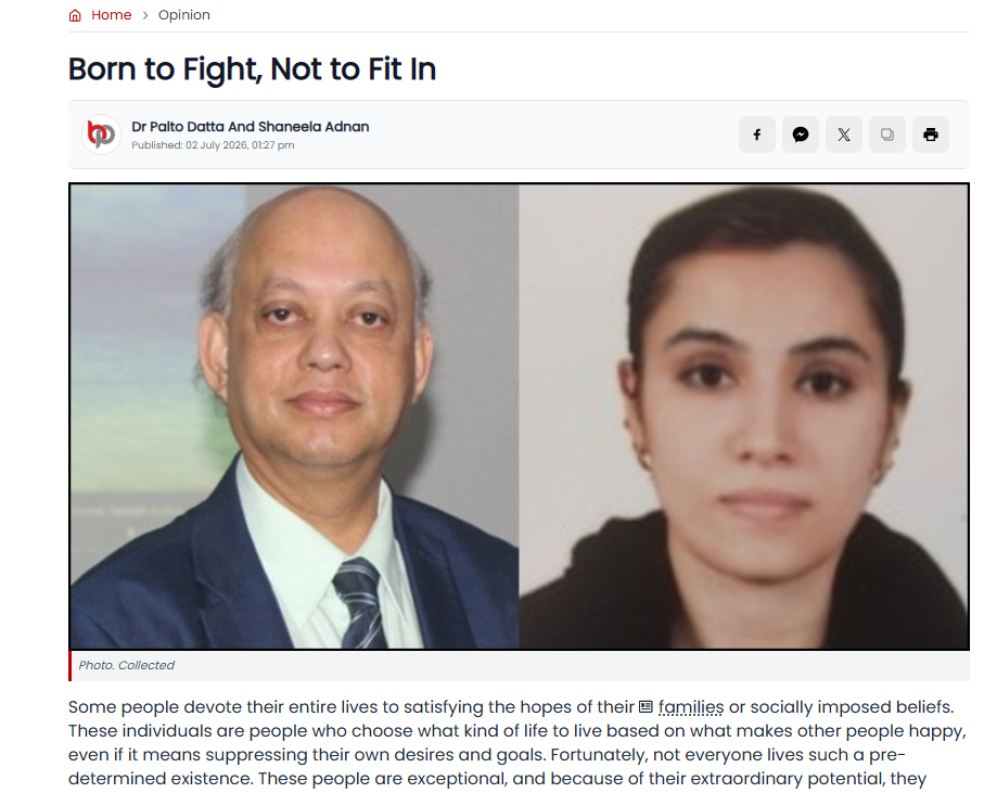 Daily Bangla Post by Born to Fight, Not to Fit In